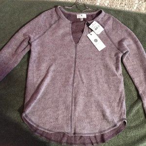 Long sleeve fuzzy Top